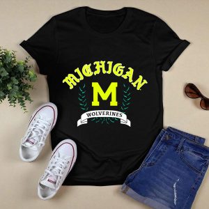 Michigan Wolverines M Vintage Arch T-Shirt