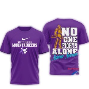 Michigan Wolverines Ncaa Alzheimer Awareness November All Over Print T Shirt