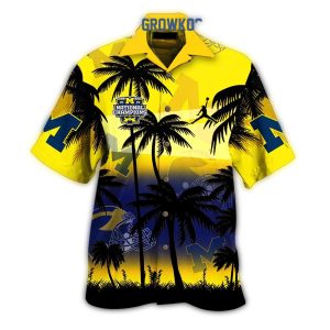 Michigan Wolverines National Champions 2023 Yellow Hawaiian Shirt