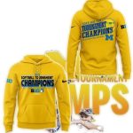 Michigan Wolverines Softball 2025 Big Ten Tournament Champions All Over Print Hoodie