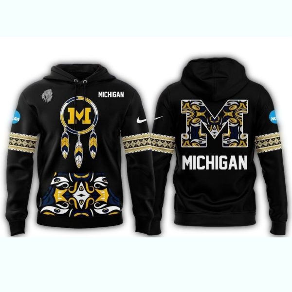 Michigan Wolverines Softball National American Indian Heritage Month Hoodie Shirt 1