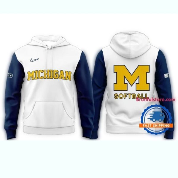 Michigan Wolverines Softball Special Edition 2025 New Design Hoodie Shirt 1
