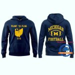 Michigan Wolverines Special Plant The Flag All Over Print Hoodie