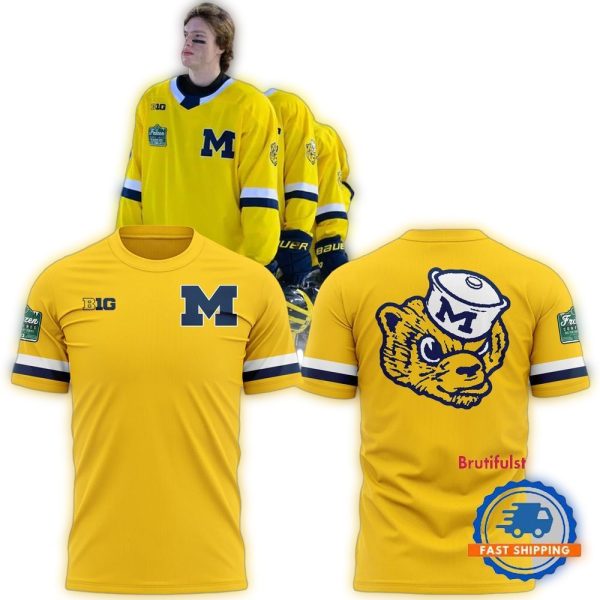 Michigan Wolverines Special Wrigley Field T Shirt 1