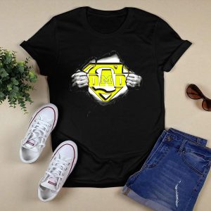 Michigan Wolverines Super Dad M T-Shirt