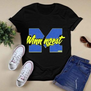 Michigan Wolverines Winningest Block M T-Shirt