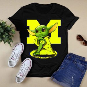 Michigan Wolverines Yoda T-Shirt