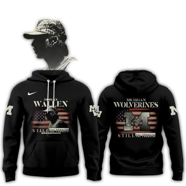 Michigan Wolverines x Morgan Wallen Still The Problem Tour 2026 AOP Hoodie 1