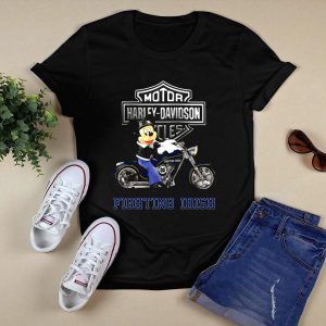 Mickey Mouse Hd Motorcycles Notre Dame Fighting Irish T-Shirt