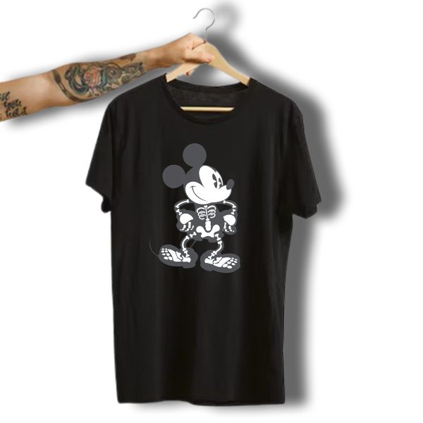 Mickey Mouse Skeleton Halloween T Shirt 1 t shirt 1