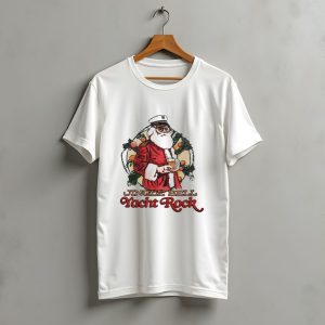 Middle Class Fancy Santa Jingle Bell Yacht Rock Christmas T-Shirt