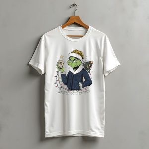 Milwaukee Brewers Santa Grinch Coffee Is This Jolly Enough Merry Christmas T-Shirt