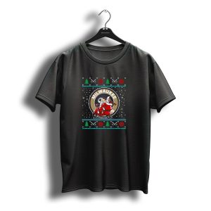 Milwaukee Brewers Santa Ugly Christmas T-Shirt