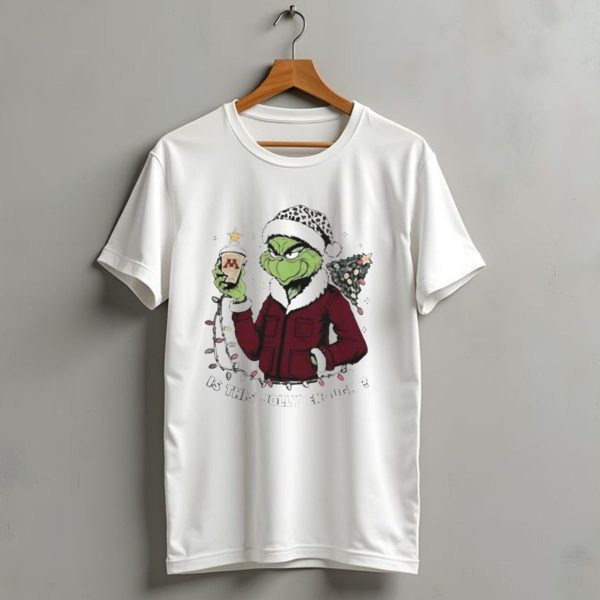 Minnesota Golden Gophers Grinch Is This Jolly Enough Merry Christmas T Shirt 1 t shirt 1
