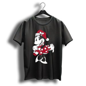Minnie Mouse Christmas Holiday Cheer Disney Classic T Shirt