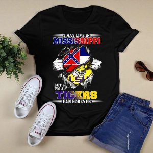 Mississippi Resident Lsu Tigers Fan Forever T-Shirt