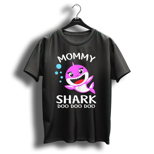 Mommy Shark Doo Doo Doo Funny Christmas Birthday T Shirt 1 t shirt 1