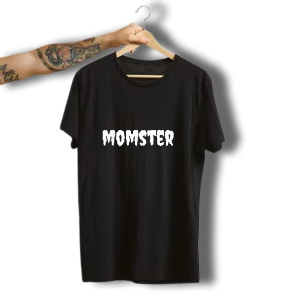 Momster Halloween Fall Ghostly Dripping Font T Shirt t shirt 1