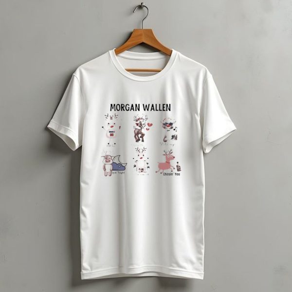 Morgan Wallen Reindeer Christmas Fan Songs 98 Braves Heartless Chasin You T Shirt 1 t shirt 1