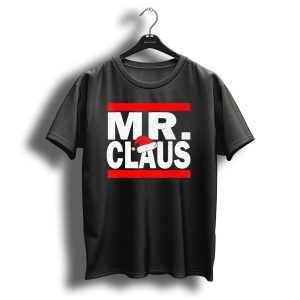 Mr Claus Christmas Santa Hat T Shirt