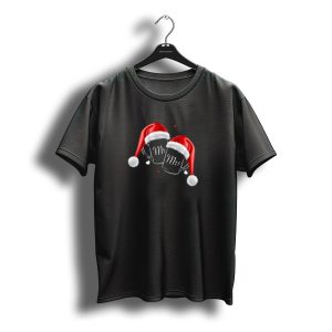 Mr Mrs Santa Hats Festive Christmas T-Shirt