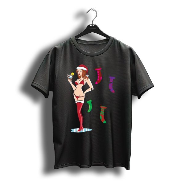 Mrskids t shirt fClaus Santa Claus Hoe Hoe Hoe Christmas Martini T Shirt t shirt 1