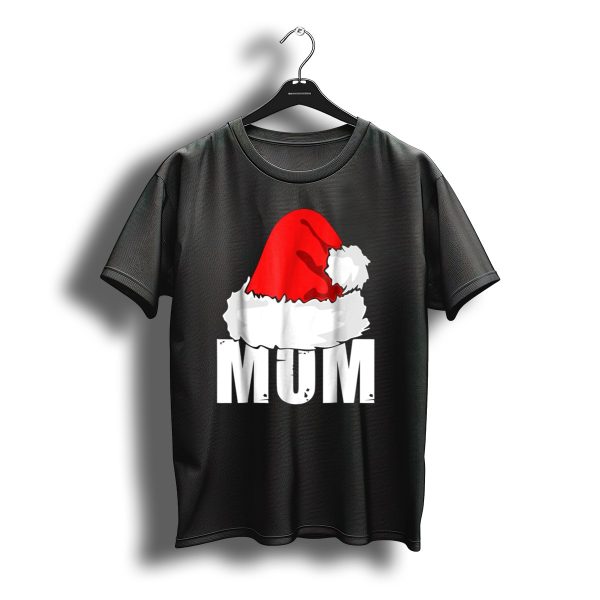 Mum Christmas Santa Hat Family Matching T Shirt t shirt 1