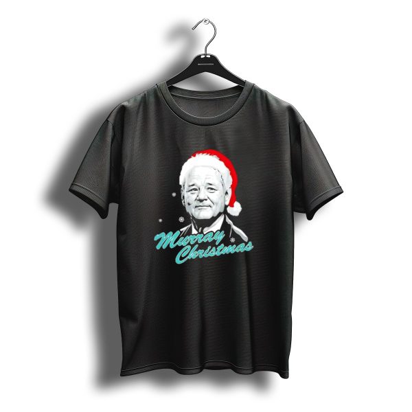 Murray Christmas Santa Hat Festive Holiday T Shirt t shirt 1