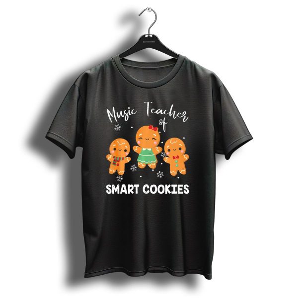 Music Teacher Of Smart Cookies Funny Christmas T Shirt 1 t shirt 1