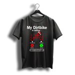 My Dirt Bike Is Calling Remind Me Decline Accept And I Must Go Christmas Santa Hat T-Shirt