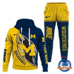 Ncaa Michigan Wolverines Sport Team All Over Print Hoodie