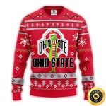 Ohio State Buckeyes Christmas Funny Grinch Ugly Sweater