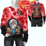 Personalized Ohio State Buckeyes Football Grateful Dead Halloween All-Over Print Hoodie