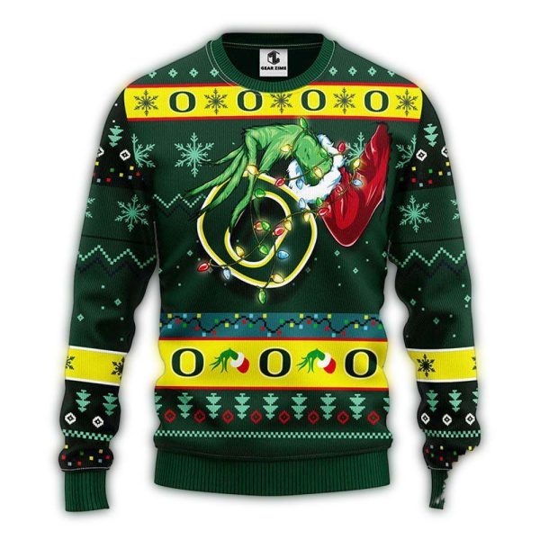 NCAA-Oregon-Ducks-Christmas-Ugly-Sweater-Grinch-Gift-For-Football-Fans-1 NCAA Oregon Ducks Christmas Ugly Sweater Grinch Gift For Football Fans 1