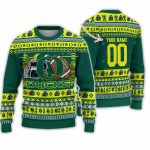 Personalized Oregon Ducks Logo Team Football Custom Christmas Ugly Sweater