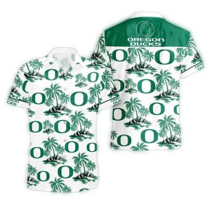 Oregon Ducks Island Summer Hawaiian Shirt