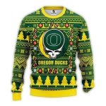 Oregon Ducks Grateful Dead Christmas Ugly Sweater