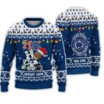 Personalized Penn State Nittany Lions Football Ho Ho Ho Ugly Christmas Sweater