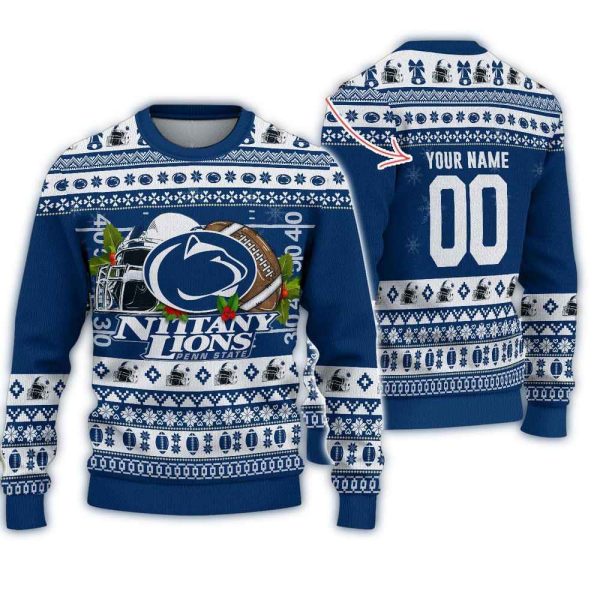 NCAA-Penn-State-Nittany-Lions-Logo-Team-Football-Custom-Christmas-Ugly-Sweater-1 NCAA Penn State Nittany Lions Logo Team Football Custom Christmas Ugly Sweater 1