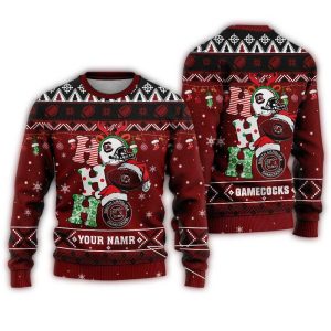 Personalized South Carolina Gamecocks Ugly Sweater