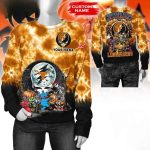 Personalized Texas Longhorns Football Halloween All Over Print Sweatshirt