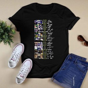Notre Dame Fighting Irish Football Stars Signatures T-Shirt