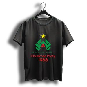 Nakatomi Plaza Welcome Christmas Party 1988 T-Shirt