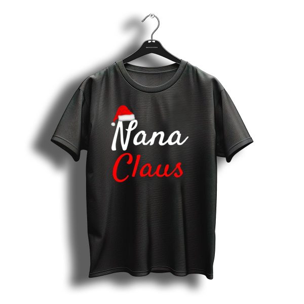 Nana Claus Santa Hat Festive Christmas T Shirt t shirt 1