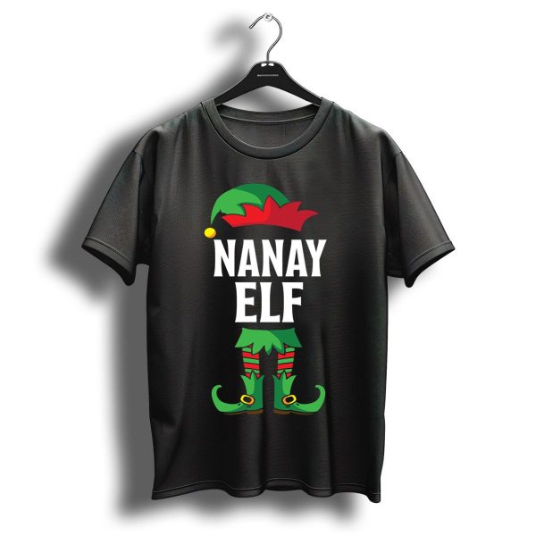 Nanay Elf Costume Christmas Holiday T Shirt 1 t shirt 1