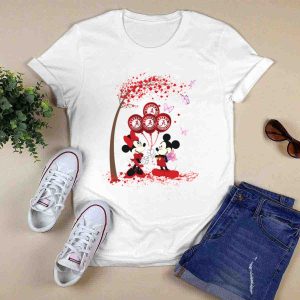 Ncaa Alabama Crimson Tide Minnie And Mickey Balloons T-Shirt