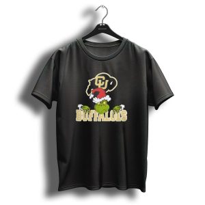 Ncaa Colorado Buffaloes Grinch Christmas Football T-Shirt