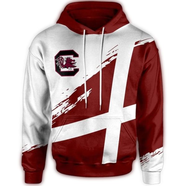 Ncaa-South-Carolina-Gamecocks-Red-White-All-Over-Printed-3D-Hoodie-1 Ncaa South Carolina Gamecocks Red White All Over Printed 3D Hoodie 1