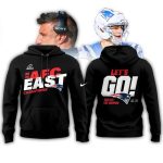 New England Patriots 2025 Afc East Champions Lets Go All-Over Print Hoodie