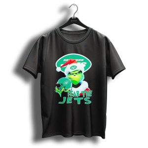 New York Jets Grinch Fear The Jets Christmas T-Shirt